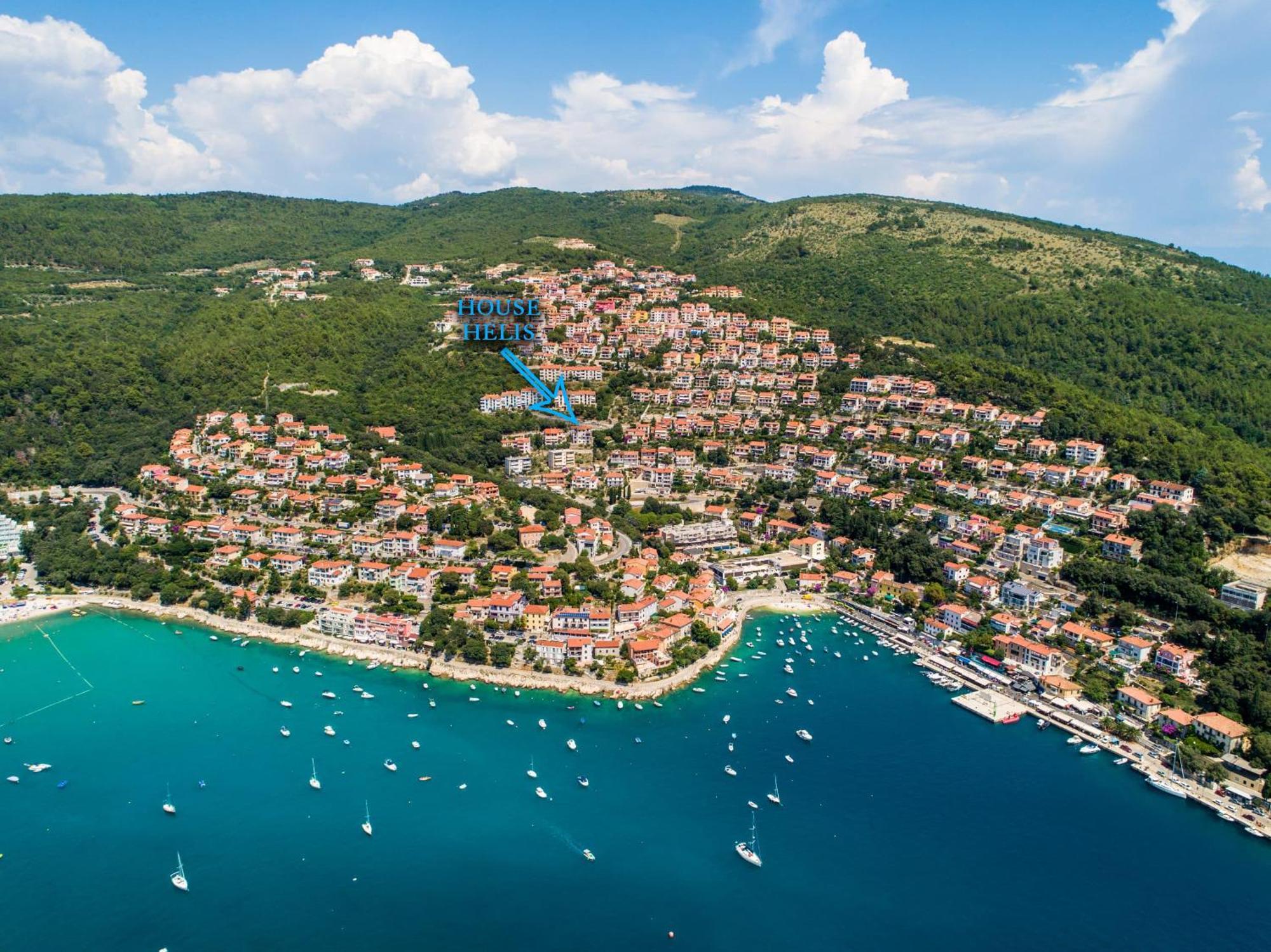 Apartments Zulijani House Helis B1 & B6 Rabac Exterior foto